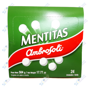 Ambrosoli Mentitas Caramelo Duro Grageas Sachet 21 g Kitx24u 504 g