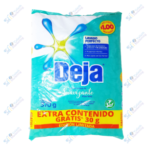 Deja Detergente en Polvo Suavizante Aloe Vera 370 g