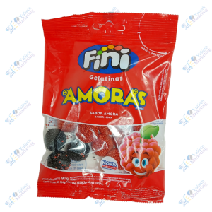 Fini Gomitas Saborizadas Gelatinas Amoras de Mora 90 g