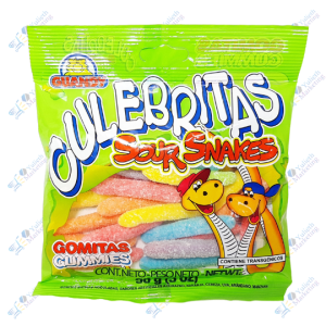 Guandy Culebritas Sour Snakes Gomitas Saborizadas 90 g