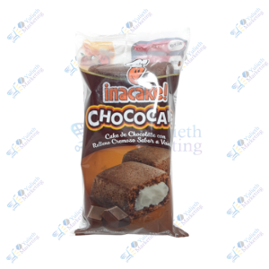 Inalecsa Chococake Pancake Relleno Chocolate Packx2u 100 g