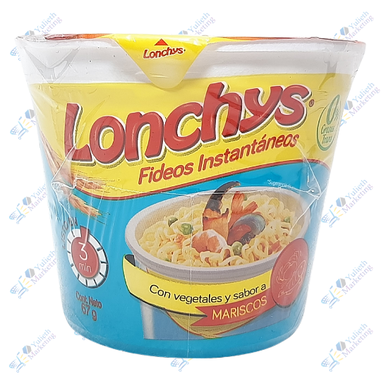 Lonchys Fideo Instantáneo Mariscos 64 g