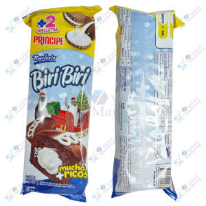 Marinela Biri Biri Pancakes Chocolate 80 g mas 2 Galletas Príncipe con Vainilla 21 g