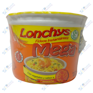 Mega Lonchys Fideo Instantáneo Camarón 107 g