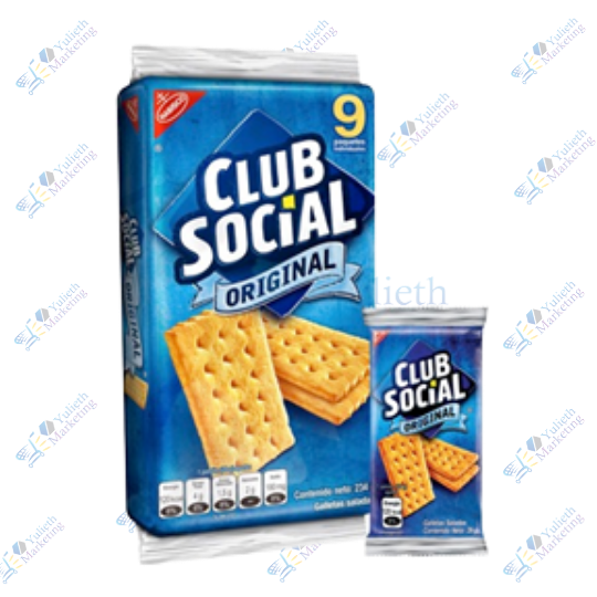 Nabisco club social original galletas de sal Pack x 9 u 234 g