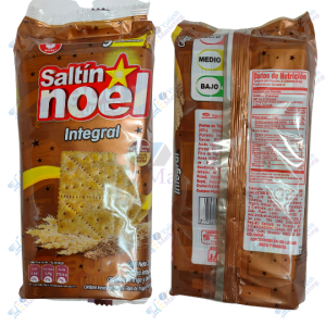 Noel Saltín Galletas Integrales 24 g Kitx9u 216 g