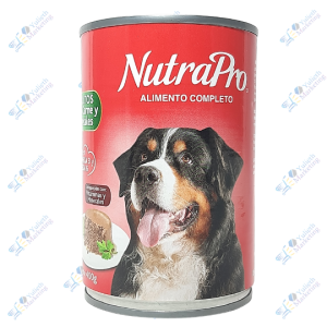 Nutrapro Comida para Perro Enlatada Adulto Carne y Vegetales 400 g