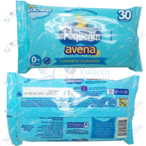 Pequeñín Avena Toallas Húmedas Packx30u