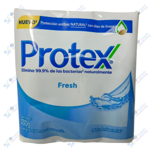 Protex Fresh Jabón de Tocador Antibacterial 110 g Packx3u 330 g