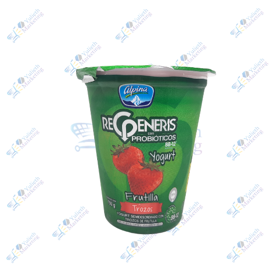 Alpina Regeneris Yogurt con Frutas Trozos de Frutilla 150 g