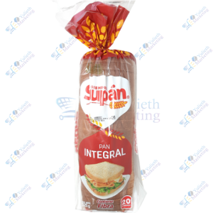 Supán Pan Cortado Integral 20 Rebanadas 525 g