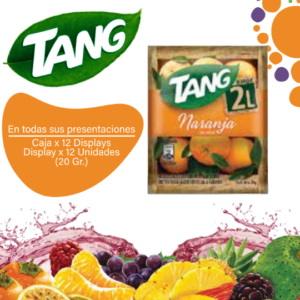 Tang Jugo en polvo de Naranja EC12x12x20g