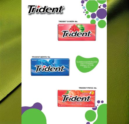 Solicita tu cotización personalizada y disfruta de los beneficios de Trident en tu negocio. ¡Descubre el Sabor Refrescante de Trident Sin Azúcar!