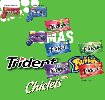 Trident CHICLES ADAMS