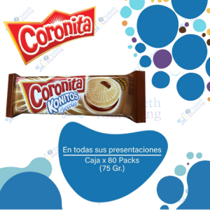 Nabisco Coronita Konitos Galletas de Chocolate EC 80PKX75G